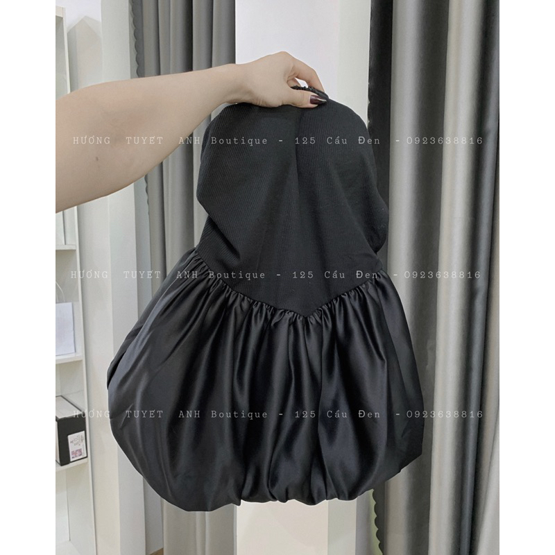 Áo cúp ngực bí phồng