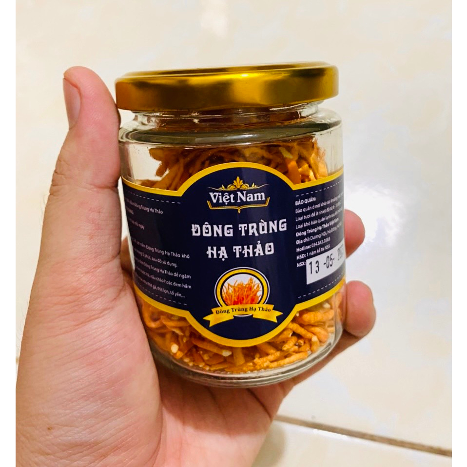 Sợi gãy đông trùng hạ thảo sấy thăng hoa