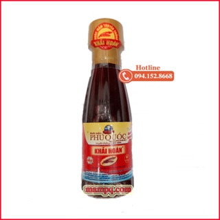 Nước mắm Phú Quốc Khải Hoàn chai mini giành cho trẻ em, cho picnic, cho dùng thử 50ml; 90ml