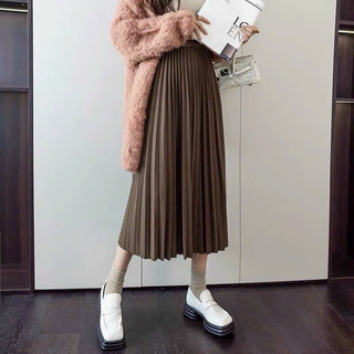 Chân váy Maxi xếp ly - Hàng Quảng Châu