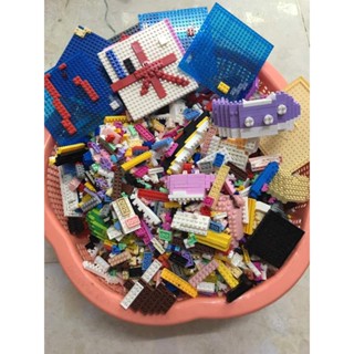 Thanh lý 1kg5 lego mini 3D CŨ sạch như mới