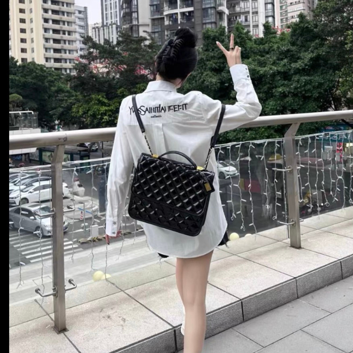 Áo Sơ Mi Nữ Thêu thương Hiệu YSL Chất Liệu Thô Thoáng Mát LQStudio (06) | BigBuy360 - bigbuy360.vn