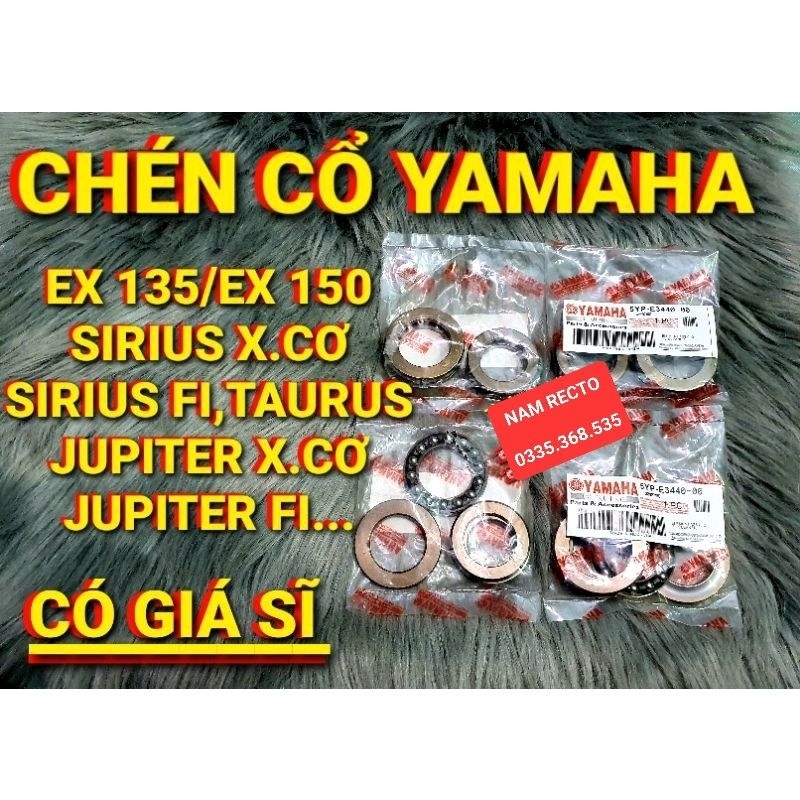 Chén cổ yamaha exciter 150,exciter 135,sirius x.cơ,sirius fi,taurus,jupiter x.cơ,jupiter fi……