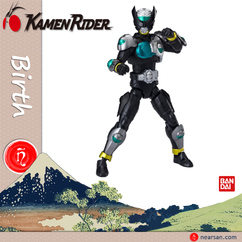 Birth kamen rider mô hình bandai shodo-o outsider 11