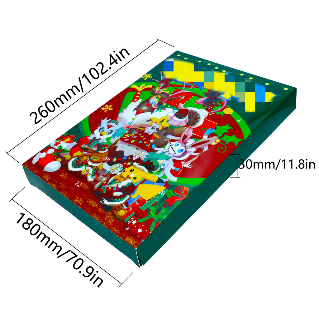 Pokemon Christmas Advent Calendar 24pcs