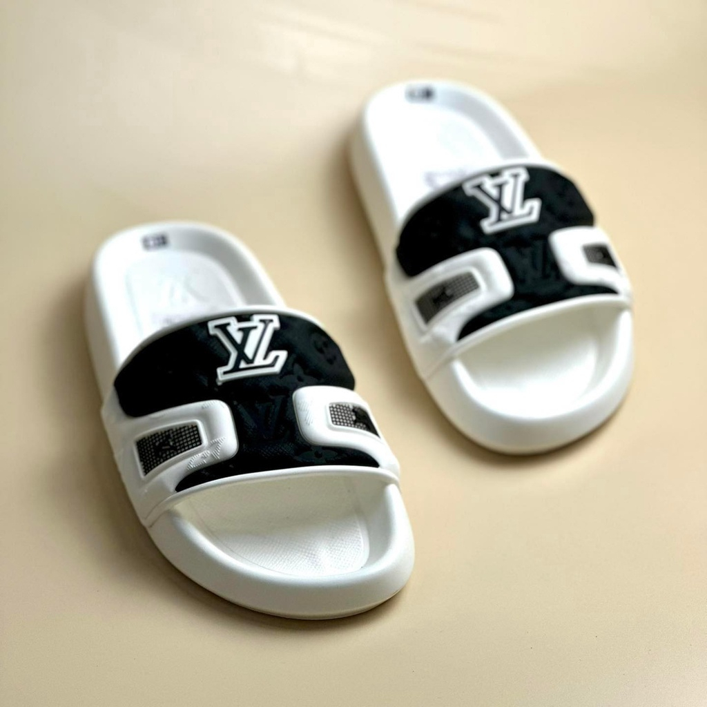 SALE HOT_Dép quai ngang LV Nam Nữ , Dép LV đúc Siêu êm Vip màu Hottrend 2023