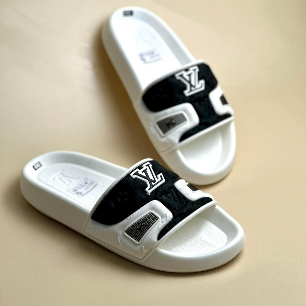 SALE HOT_Dép quai ngang LV Nam Nữ , Dép LV đúc Siêu êm Vip màu Hottrend 2023