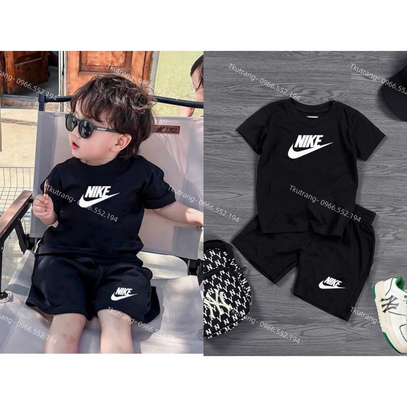 Set Bộ đồ COTTON cho bé N.I.K.E - bộ thun cho bé hình Nike. chất COTTON 100%