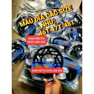 Dĩa sau exciter 150,exciter 155,tfx 150,fz 150 dĩa 34,36,37,38,39,40,41,42,43,44,45,46,47,48,49