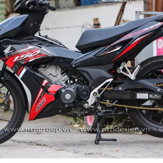 Tem rời honda winner x v2 đỏ đen 2022