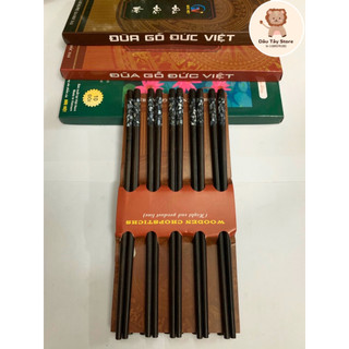 Đũa gỗ cao cấp, khảm trai, chống mốc, gỗ tự nhiên, đũa Đức Việt