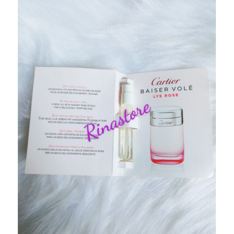 vial/mẫu thử Nước hoa Cartier Baiser Vole