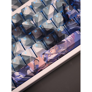 Keycap Honkai: Star Rail Silver Wolf Model, chất liệu PBT