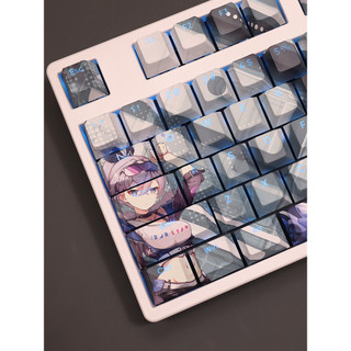 Keycap Honkai: Star Rail Silver Wolf Model, chất liệu PBT