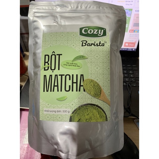 Bột trà xanh matcha Cozy Barista gói 200g 500g
