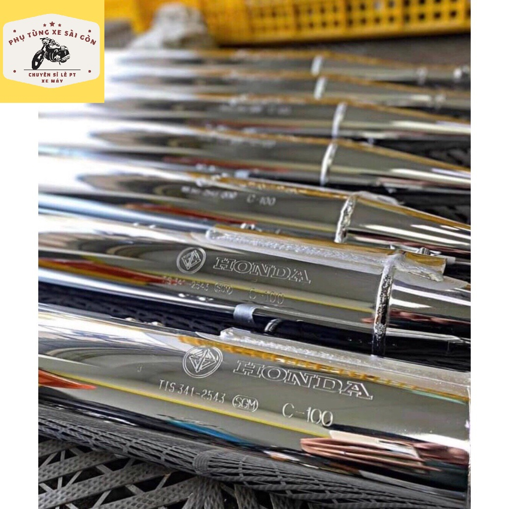 Pô 2543 cho xe Dream, Wave nhỏ, Wave RS100, Wave Alpha