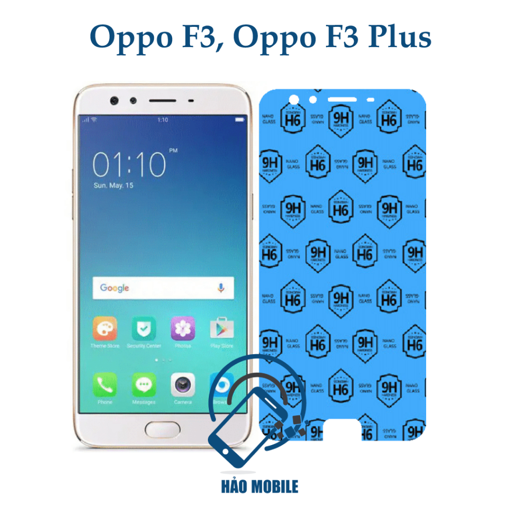 Dán cường lực dẻo nano Oppo F3, Oppo F3 Plus