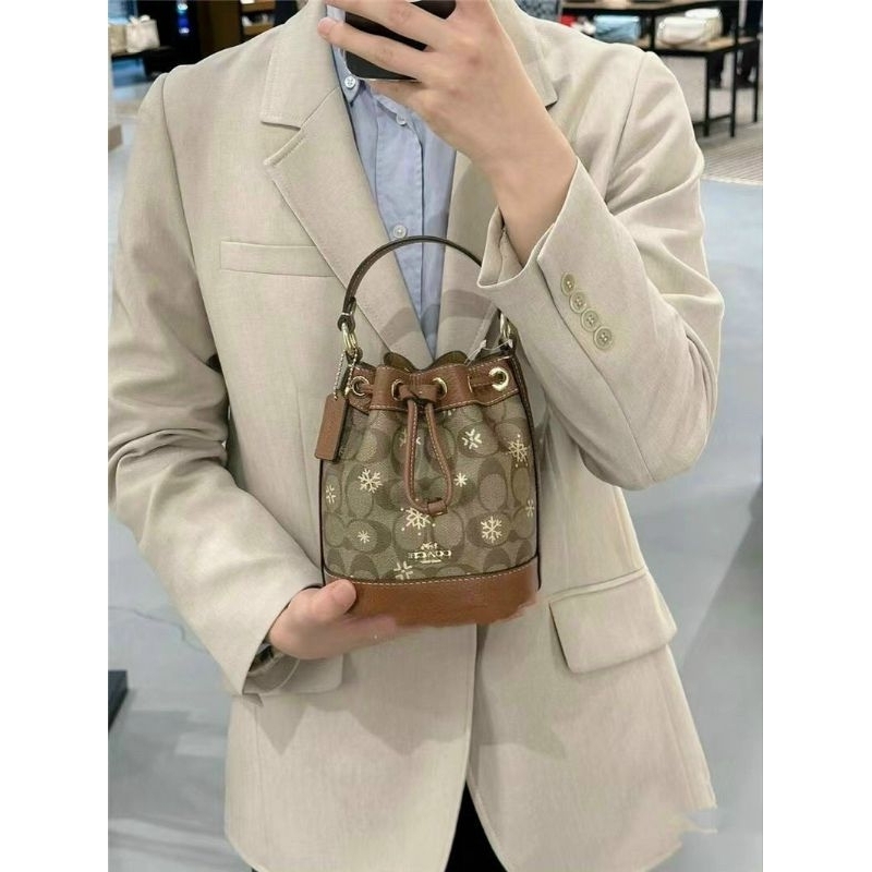 TÚI Bucket DEMPSEY COACH MẪU MỚI