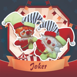 Full set outfit "joker" cho doll 10cm