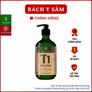 Dầu gội thảo dược tóc mộc t1 duyên thị - dầu gội thảo mộc bách y sâm chai 480ml