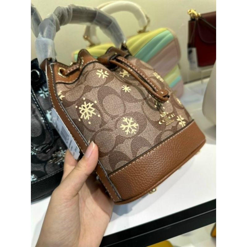 TÚI Bucket DEMPSEY COACH MẪU MỚI