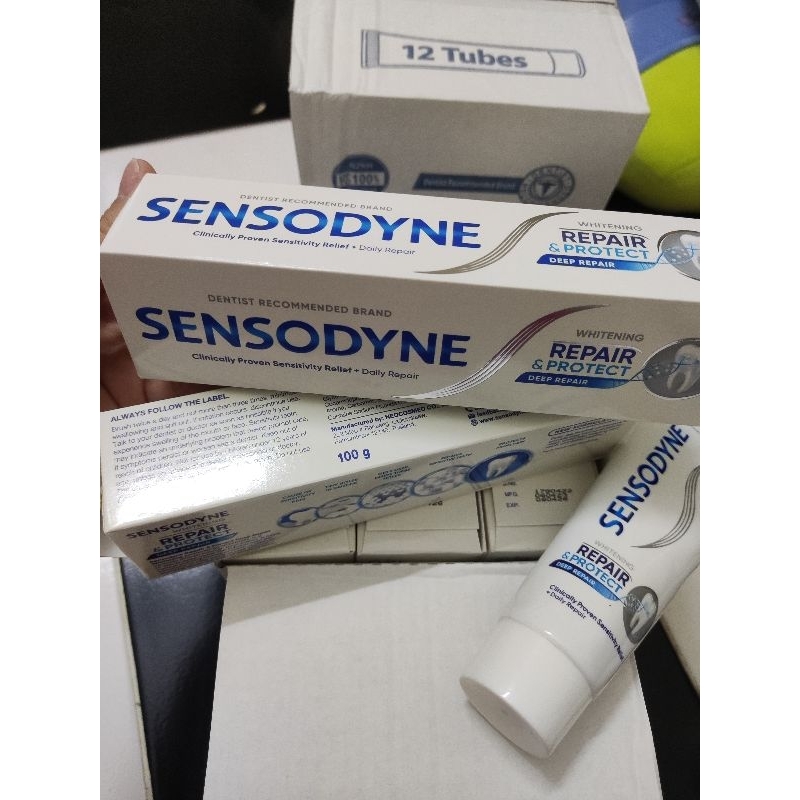 Kem đánh răng Sensodyne Repair & Protect 100g- Hồi phục và bảo vệ răng ê buốt