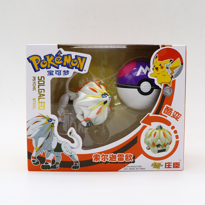 [Full Box] Đồ Chơi Mô Hình Lắp Ráp Pokemon Nhiều Mẫu Nhân Vật, Lắp Gọn Bỏ Vào Quả Bóng Biến Hình Được Làm Quà Cho Bé