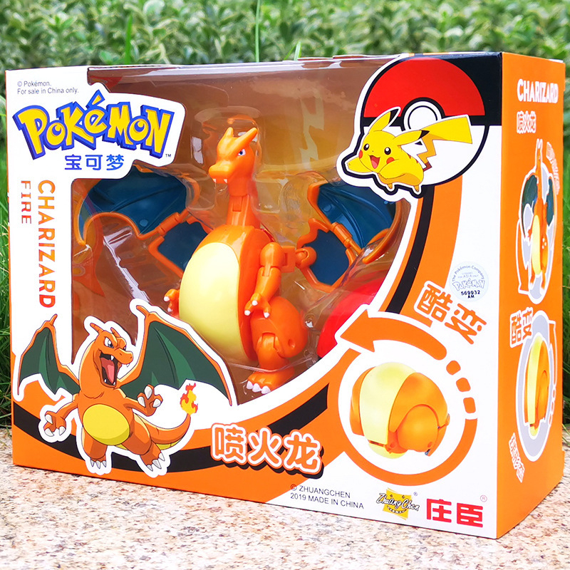 [Full Box] Đồ Chơi Mô Hình Lắp Ráp Pokemon Nhiều Mẫu Nhân Vật, Lắp Gọn Bỏ Vào Quả Bóng Biến Hình Được Làm Quà Cho Bé