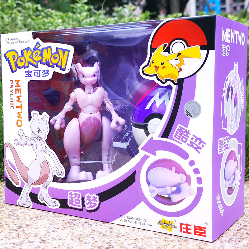 [Full Box] Đồ Chơi Mô Hình Lắp Ráp Pokemon Nhiều Mẫu Nhân Vật, Lắp Gọn Bỏ Vào Quả Bóng Biến Hình Được Làm Quà Cho Bé