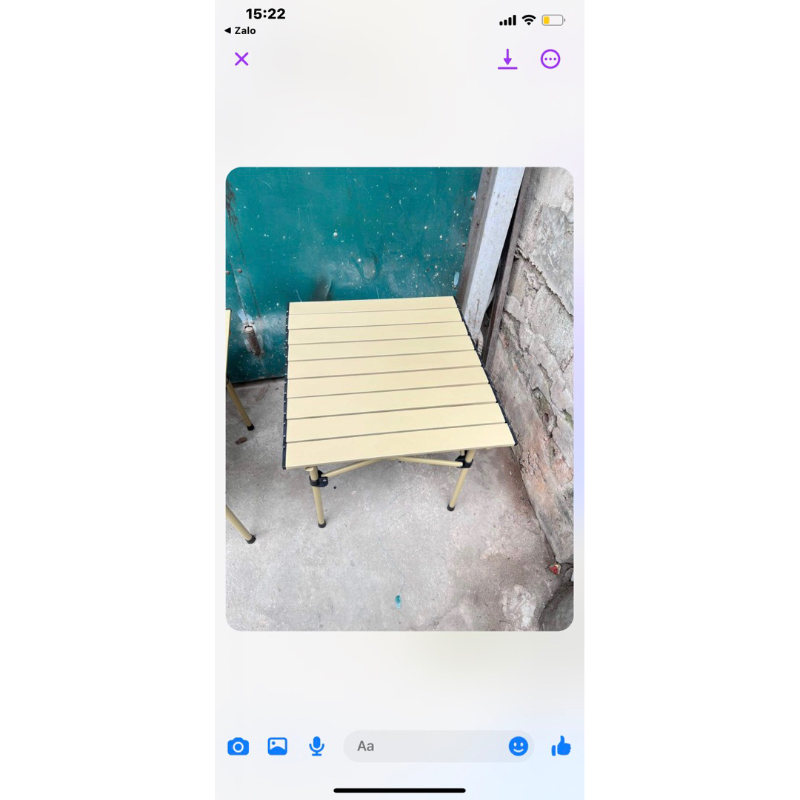 Bàn ghế camping dã ngoại