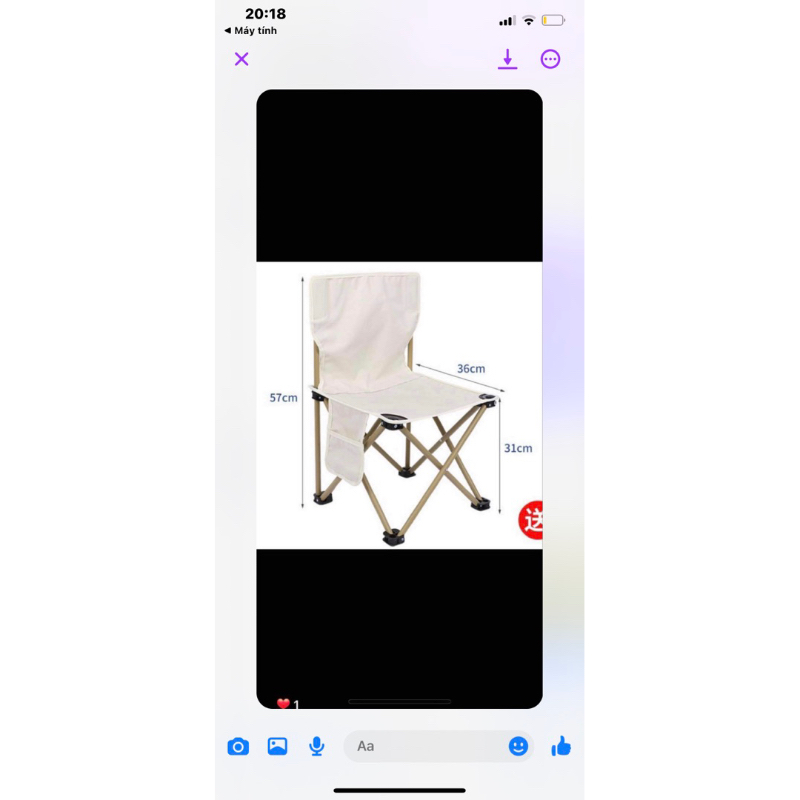 Bàn ghế camping dã ngoại