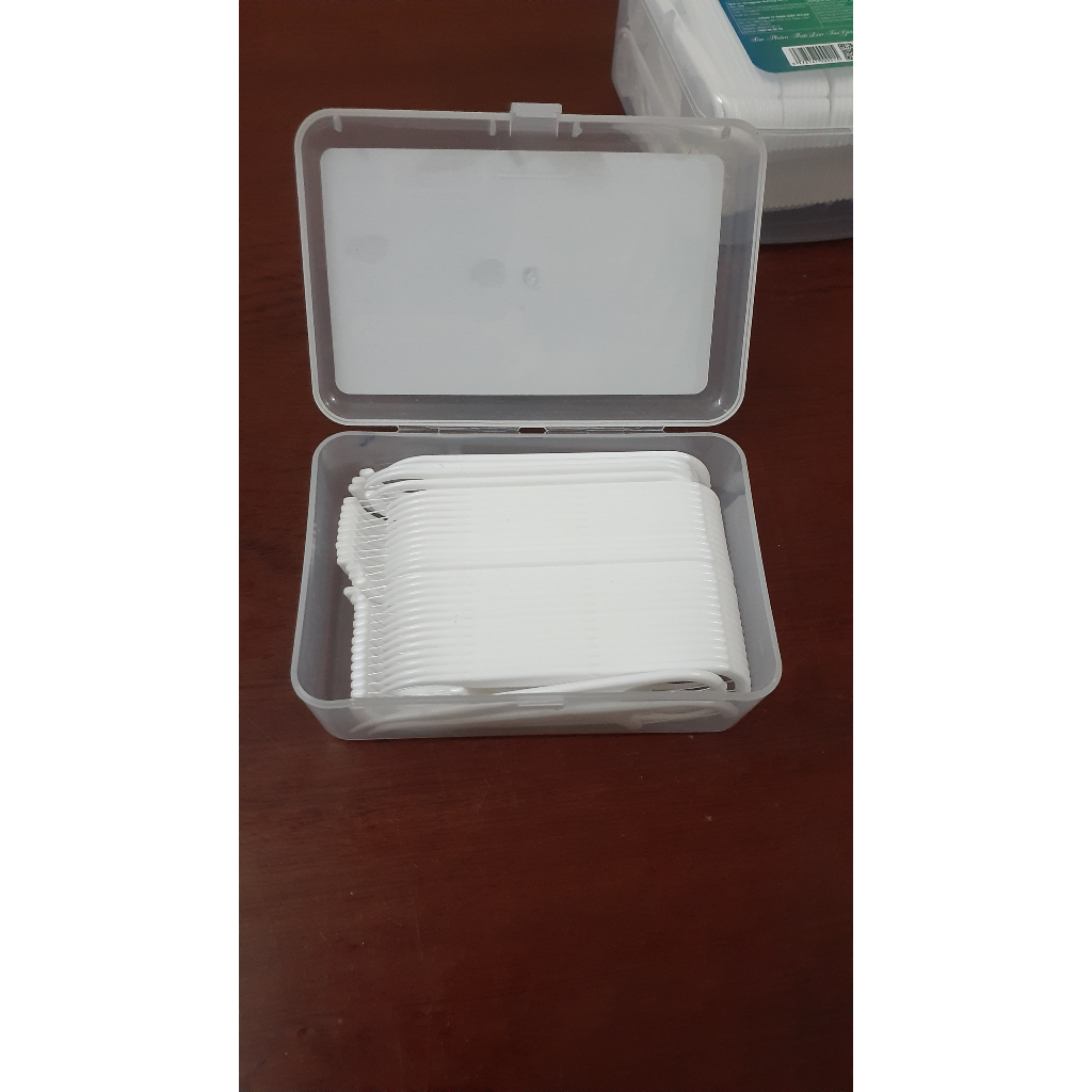 Tăm Chỉ Nha Khoa  Hộp 60 Cái Trắng Cao Cấp