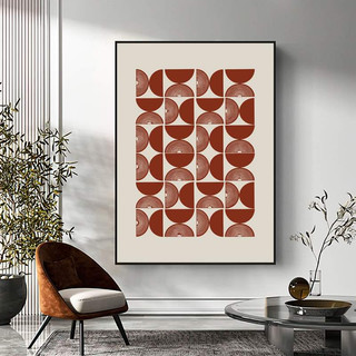 Tranh canvas treo tường trừu tượng minimalist 60 x 90 cm