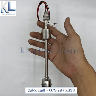 Phao điện inox phao đôi , phao thẳng-2 phao điện inox-Phao inox báo mức nước,công tắc cảm biến mực nước, phao đôi- đơn