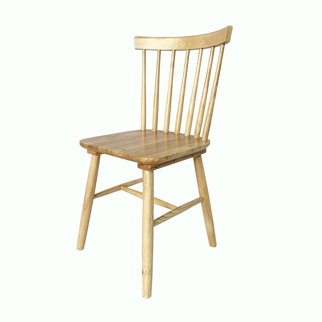 Ghế song tiện 7 nan sơn màu theo yêu cầu.