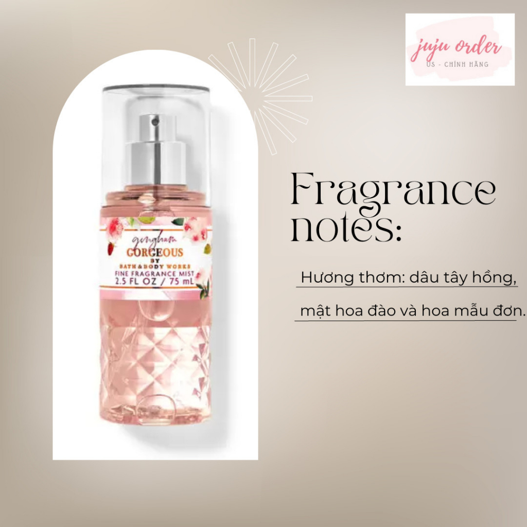 - XỊT THƠM-BODY MIST - BATH&BODYWORKS - 75ML