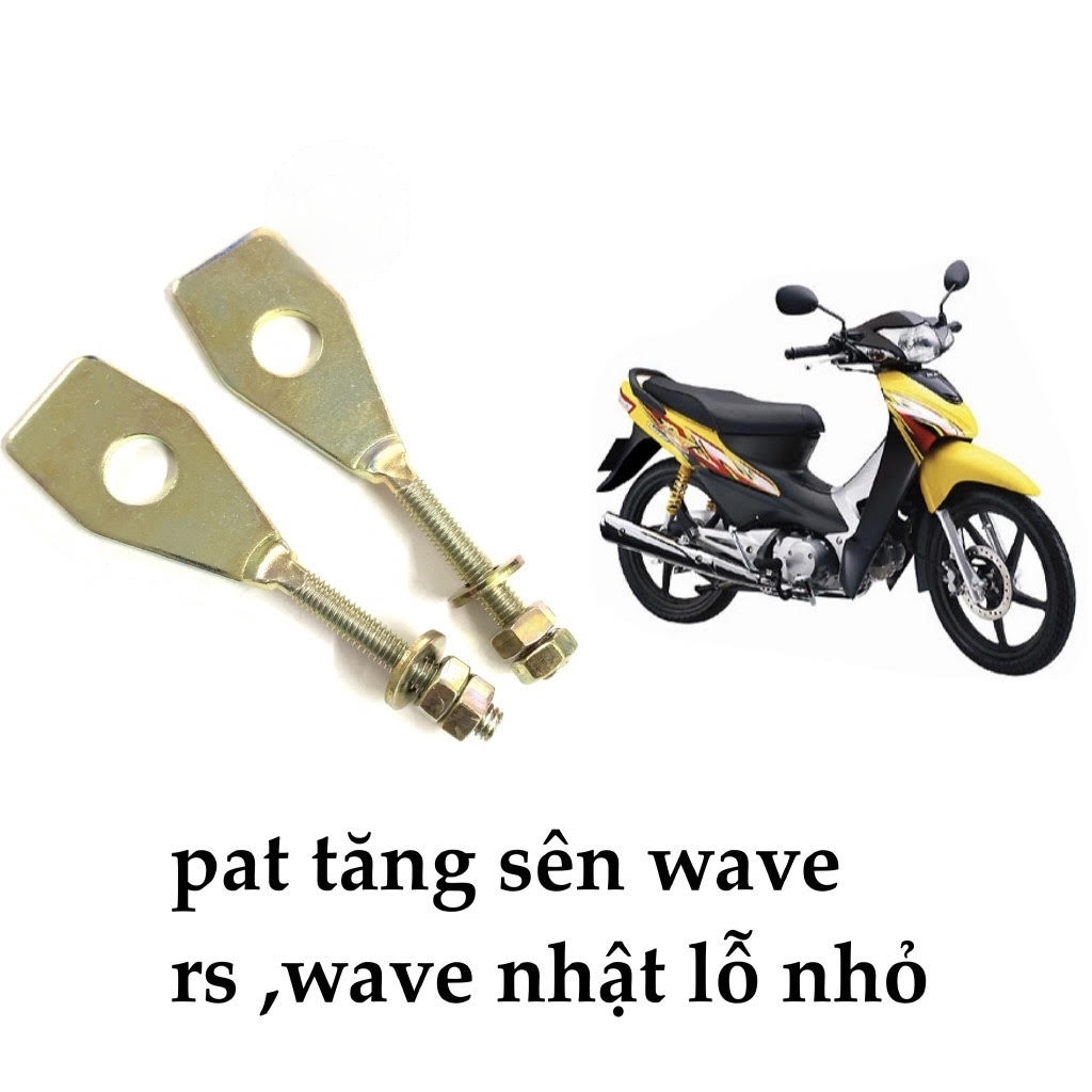 Bộ ốc tăng xích - Pát tăng sên lắp cho xe máy Sirius , Wave nhật, Wave nhỏ , Dream