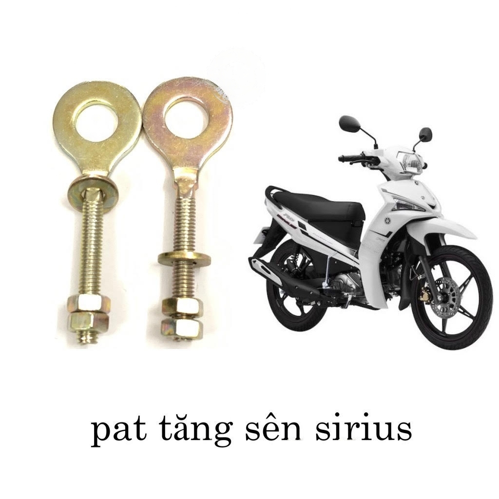 Bộ ốc tăng xích - Pát tăng sên lắp cho xe máy Sirius , Wave nhật, Wave nhỏ , Dream