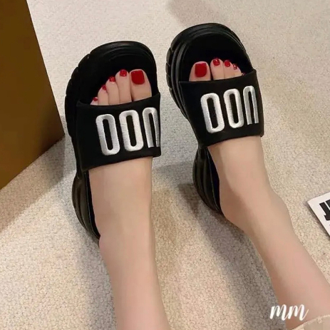 Dép bánh mỳ quai bản 7cm