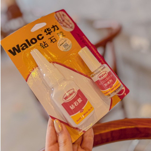 Keo Waloc đính charm đá