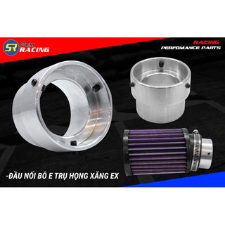 Đầu nối pô e trụ với họng xăng cho ex150