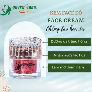 Kem face cream quyên lara giúp làm trắng da,dưỡng ẩm,chống lão hóa mờ nám tàn nhang 30g