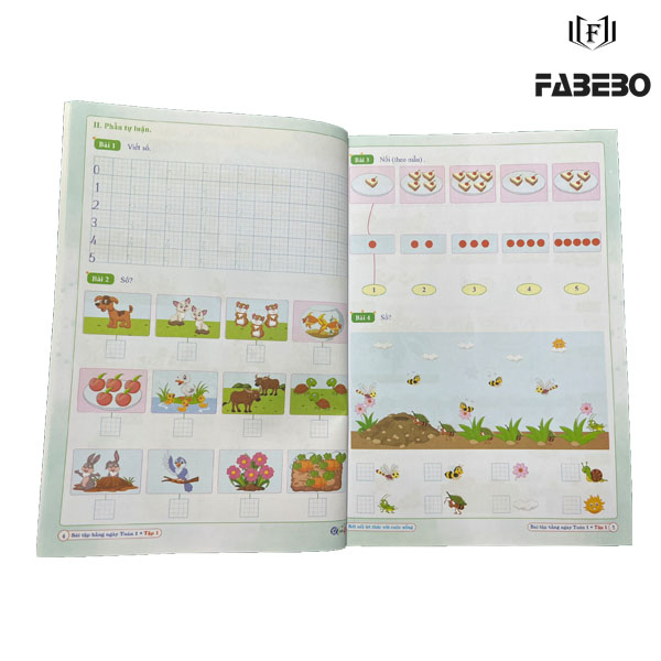 Sách - Bài tập hằng ngày Toán lớp 1 tập 1- biên soạn theo chương trình Kết Nối