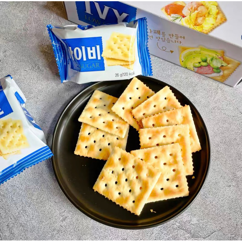 Bánh ăn kiêng không đường IVy Hàn Quốc hộp 270gram