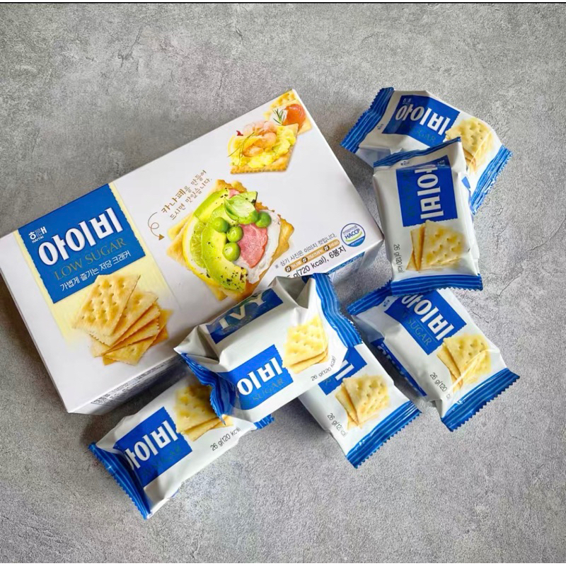 Bánh ăn kiêng không đường IVy Hàn Quốc hộp 270gram