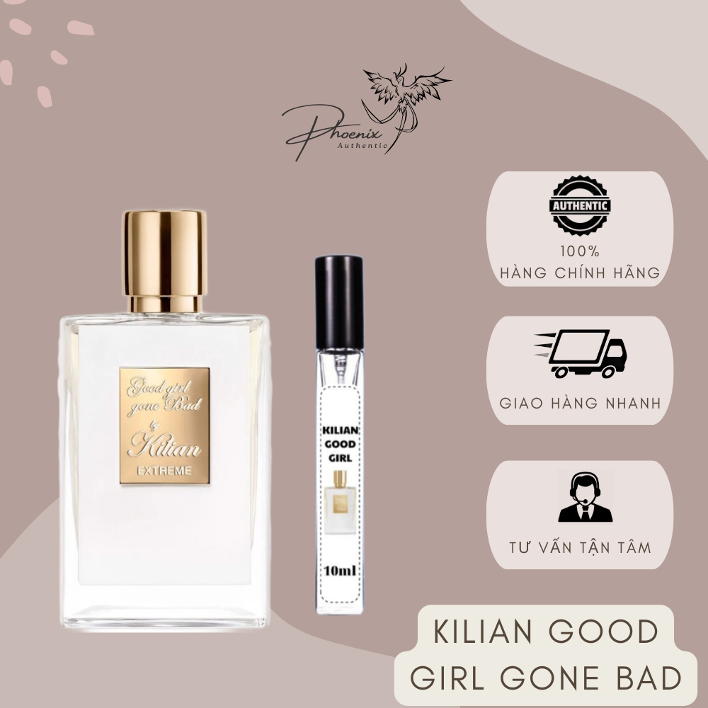 Nước hoa nữ rắn trắng Kilian good girl gone bad mẫu thử 10ml dịu dàng, thanh lịch- Phoenix Authentic | BigBuy360 - bigbuy360.vn