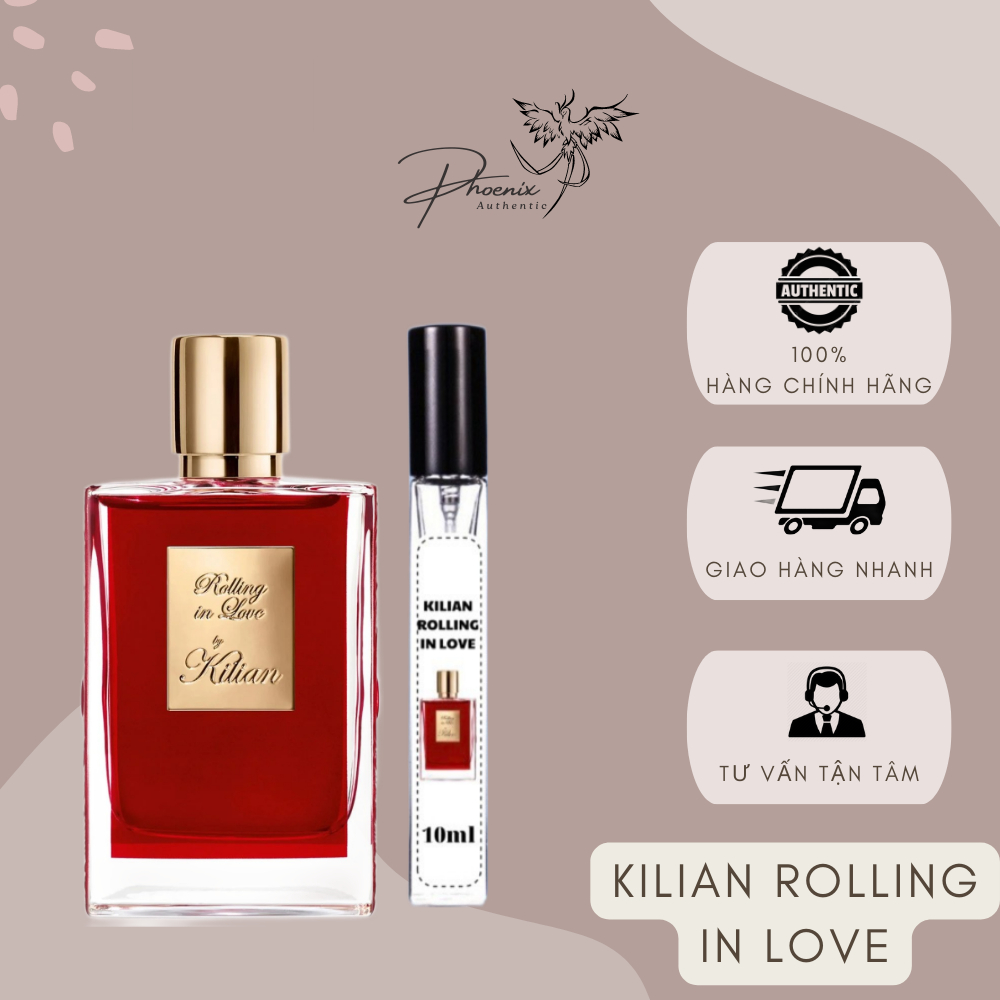 Nước hoa nữ Kilian Rolling In Love dạng chiết 10ml tinh tế, hấp dẫn -phoenix_authentic | BigBuy360 - bigbuy360.vn