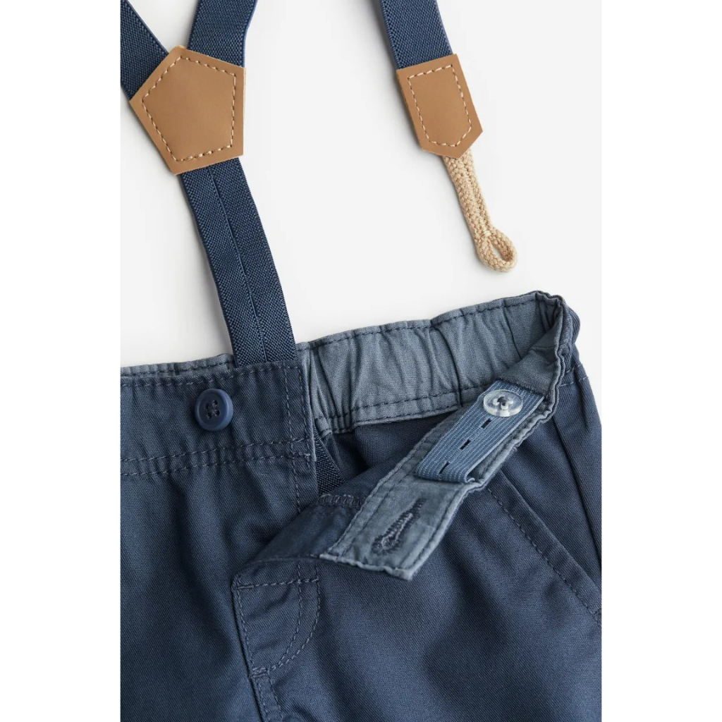 Set quần áo công tử ngắn tay 1144309001 HM H&M_authentic UK