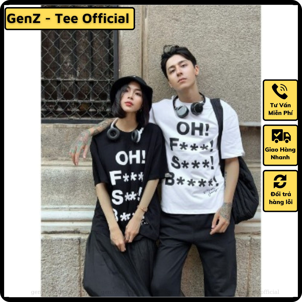 Áo thun Oh Tee, phong cách trẻ trung năng động form rộng nam nữ đủ size
