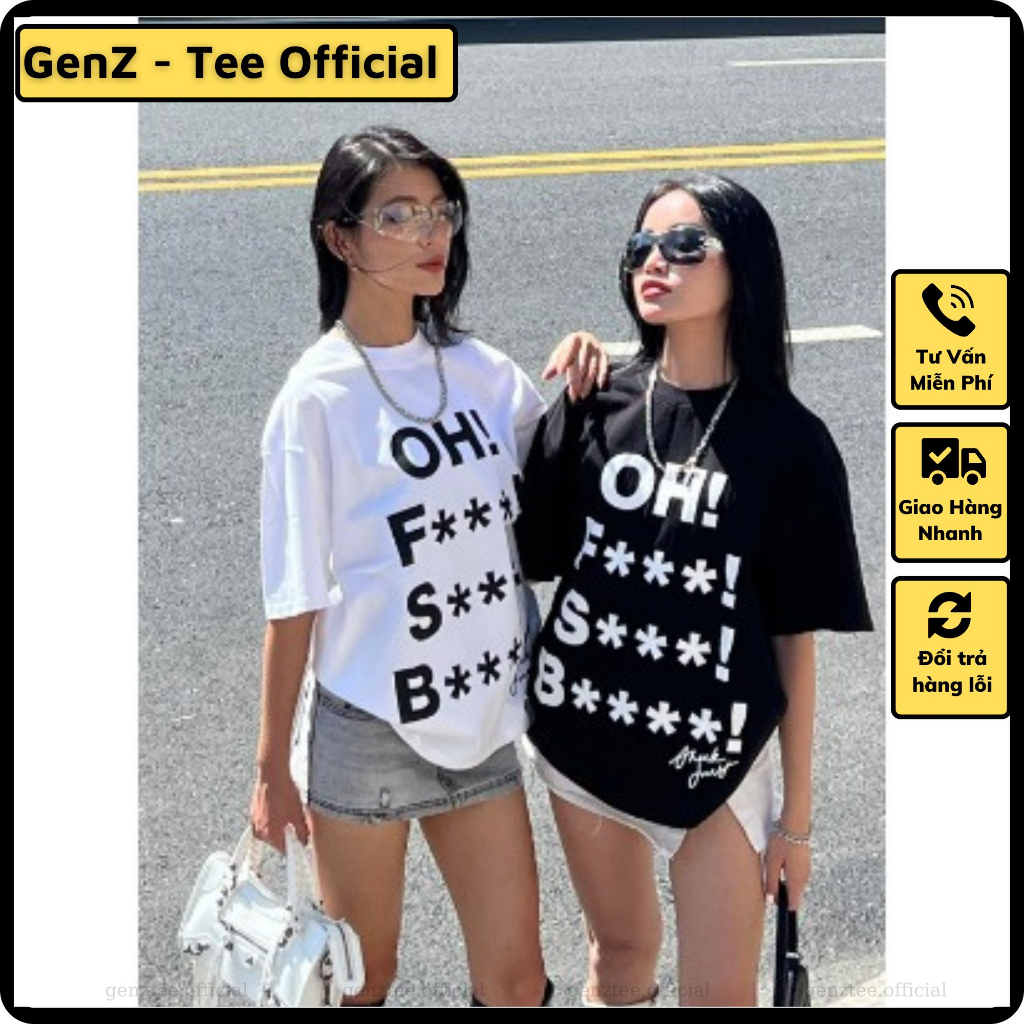 Áo thun Oh Tee, phong cách trẻ trung năng động form rộng nam nữ đủ size